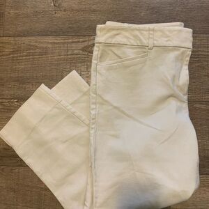 The Riviera Pant by Loft in Cream